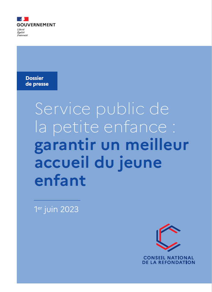 Service public de la petite enfance Schéma des services aux familles